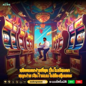 สล็อตแตกง่ายที่สุด ปั่นโบนัสแตก สนุกง่าย เงินไวแบบไม่ต้องลุ้นเยอะ